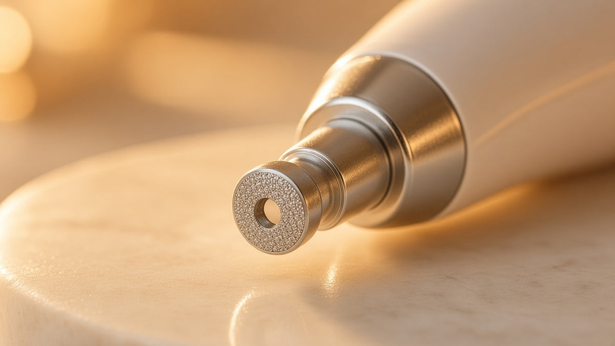 Halo Clear Pore Wand macro detail
